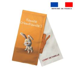 Kit protège livret de famille personnalisé - Bébé lapin - Création Stillistic