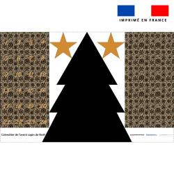 Coupon pour Calendrier de l'avent Sapin motif noël sauvage