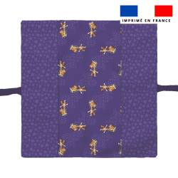 Kit protège livret de famille personnalisé - Bébé girafe - Création Stillistic