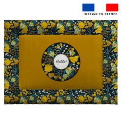 Kit couffin pour animaux motif fleur bohème