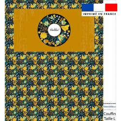 Kit couffin pour animaux motif fleur bohème