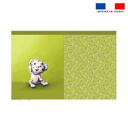 Kit sac à jouets motif bébé dalmatien - Création Stillistic