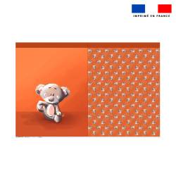 Kit sac à jouets motif bébé koala - Création Stillistic