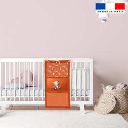 Coupon pour vide-poches motif bébé chat - Création Stillistic