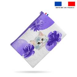 Kit pochette motif chat...