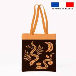 Coupon pour tote-bag motif éclat d'automne