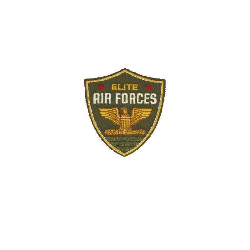 Écusson brodé militaire elite air forces