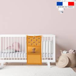 Coupon pour vide-poches motif bébé ours - Création Stillistic