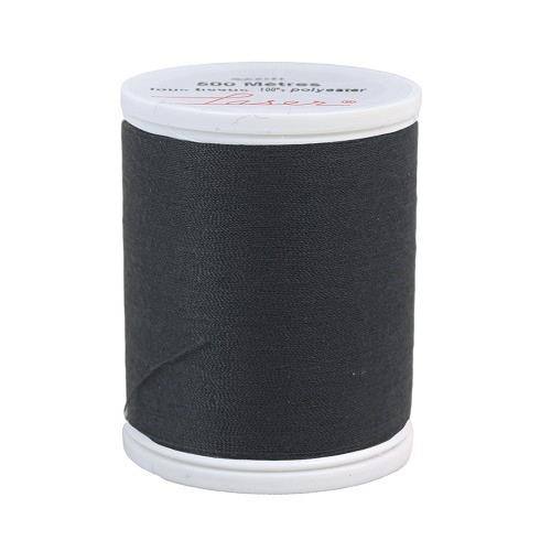 Fil à coudre polyester 500m gris anthracite 2102