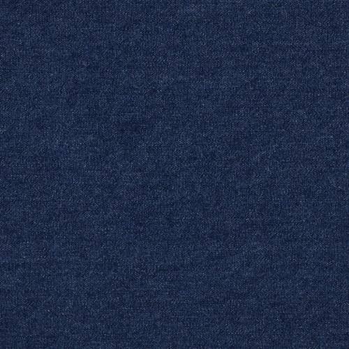 Tissu jean bleu foncé