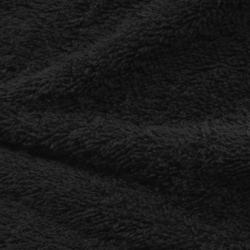 Tissu éponge noir